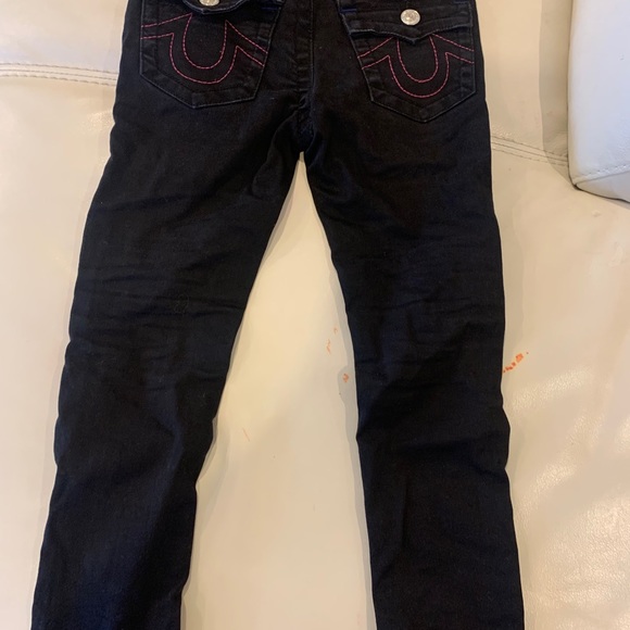 True religion black skinny jeans girls size 6 - Picture 3 of 6